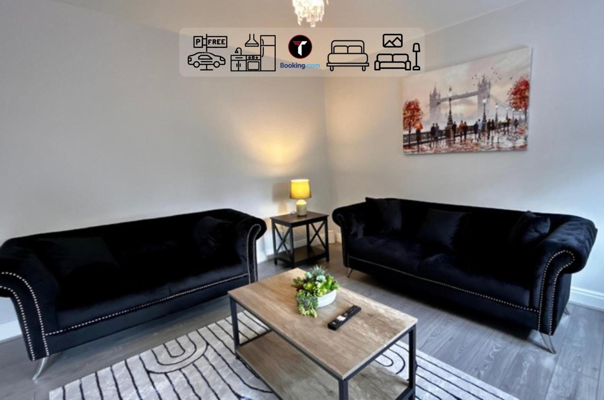 Spacious 4 Bedroom By Tara Stays Short Lets & Serviced Accommodation Aldershot With Free Wifi & Garden Bagian luar foto